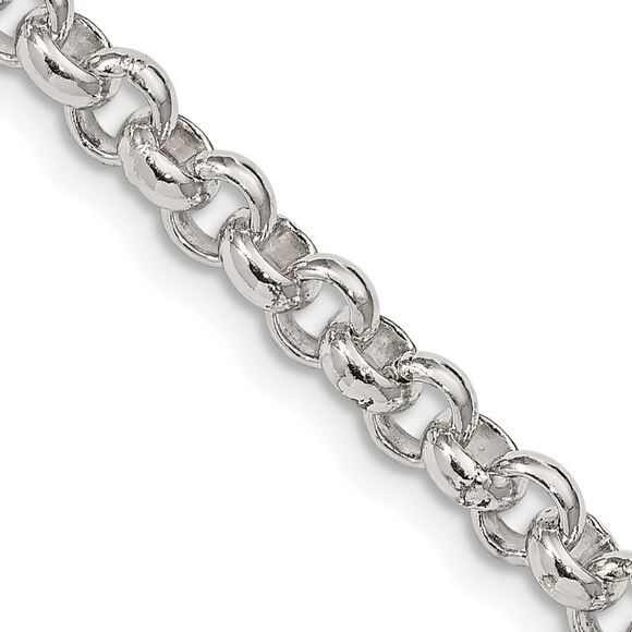 Kazi Luxury Sterling Silver 5mm Rolo Chain,New Products : American Fashion Style Bags On Sale